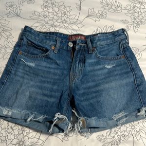 Lucky brand size 0/25 denim shorts